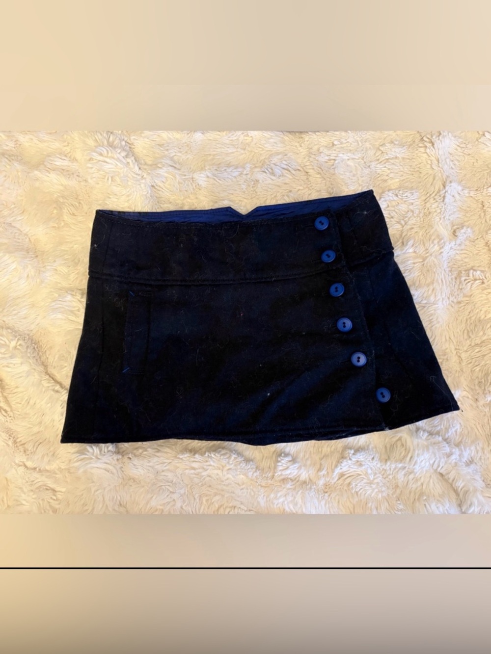Vintage navy American eagle mini skirt